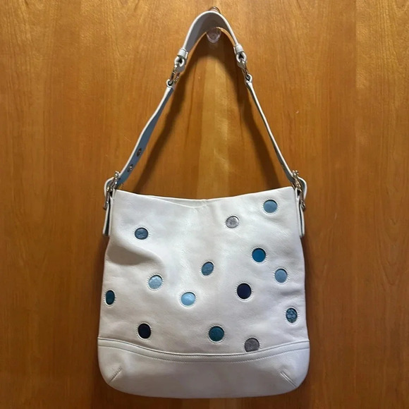 Coach polkadot handbag - Picture 1 of 12